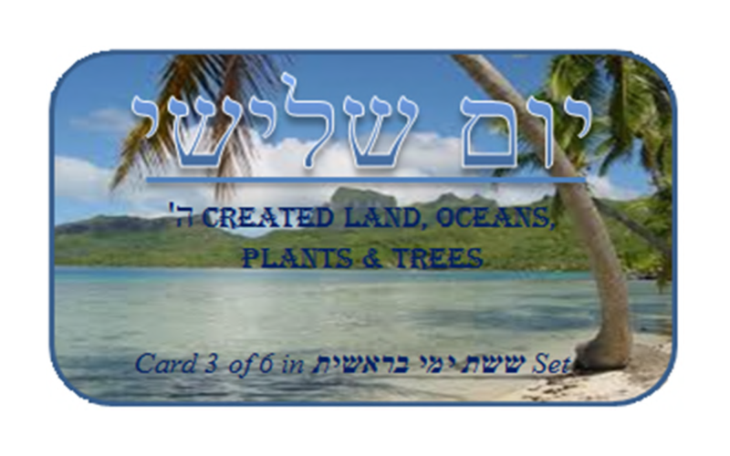 Yom Shlishi Card
